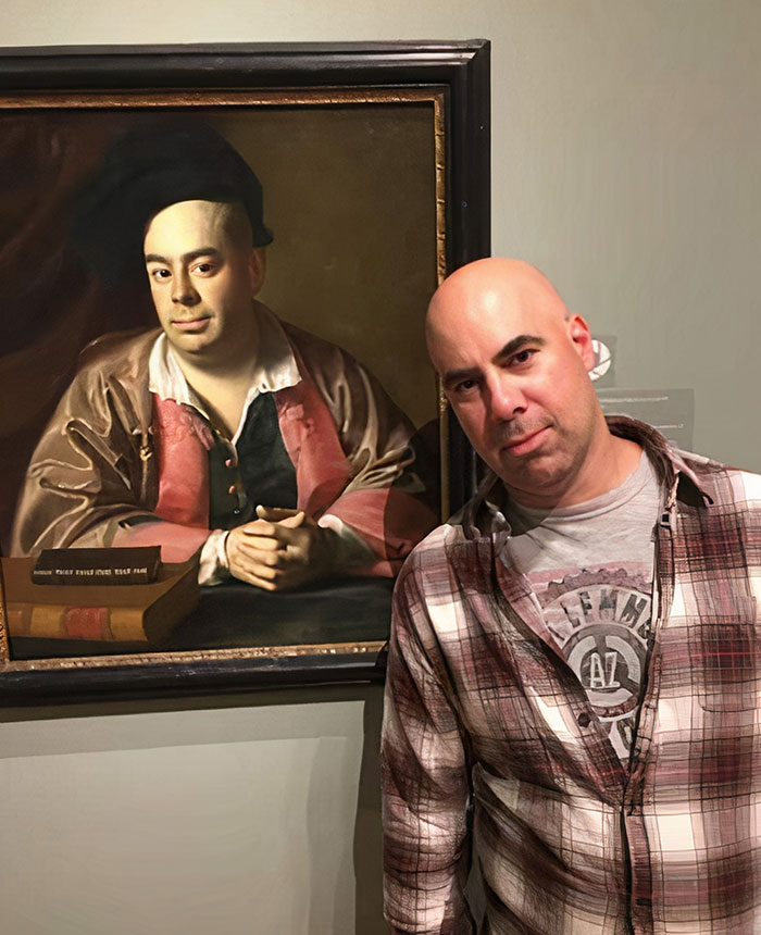 My Little Cousins Wanted To Know Why The Art Museum Had A Painting Of Their Uncle