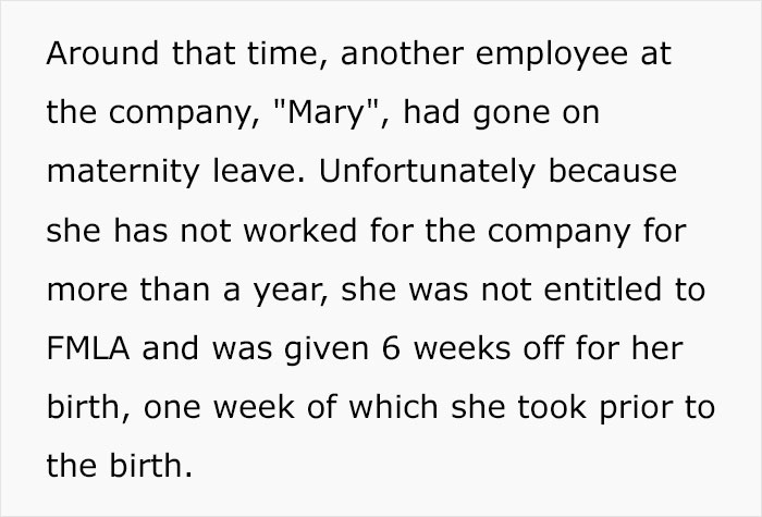 "AITA For Allowing My Wife To Extend Her Maternity Leave At My Company But Not One Of My Other Employees?" "AITA For Allowing My Wife To Extend Her Maternity Leave At My Company But Not One Of My Other Employees?"
