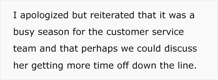 "AITA For Allowing My Wife To Extend Her Maternity Leave At My Company But Not One Of My Other Employees?" "AITA For Allowing My Wife To Extend Her Maternity Leave At My Company But Not One Of My Other Employees?"