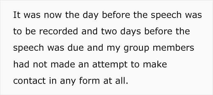 Student Maliciously Complies And Gets His Professor Into Trouble After Receiving A Zero On A Group Project He Had To Do All By Himself