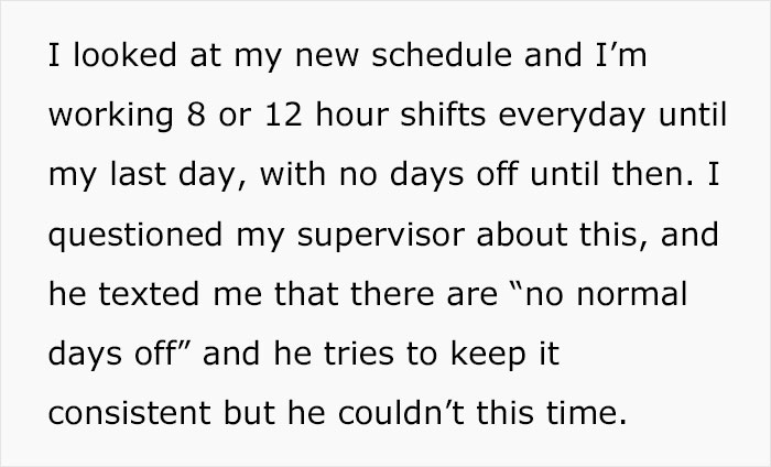 Company "Punishes" Employee For Leaving By Giving Them Work Every Day For Two Weeks