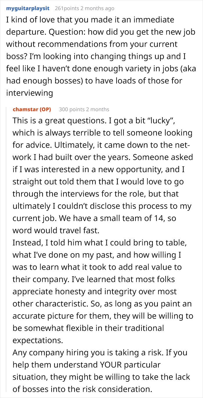 Ex-Employee Called "Unethical" For Leaving For A Better Job Because The Whole Company Relies On Him