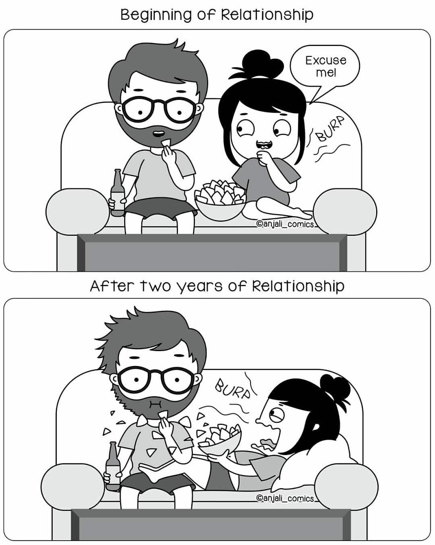 Very Funny Comics By An Artist About Life Together