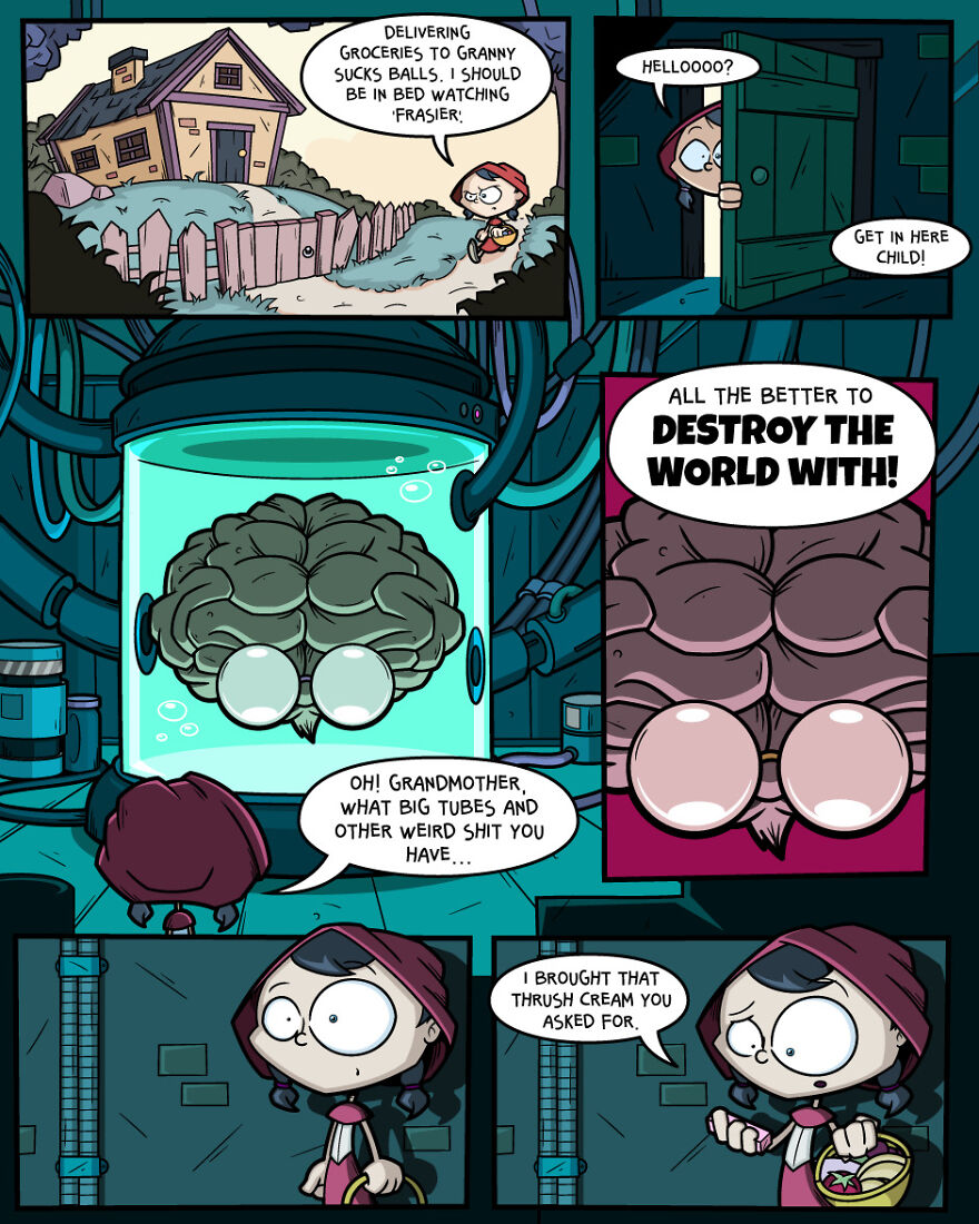 I Have Started A Webcomic Based On 'Red Riding Hood' Called 'Red' I Have Started A Webcomic Based On 'Red Riding Hood' Called 'Red'