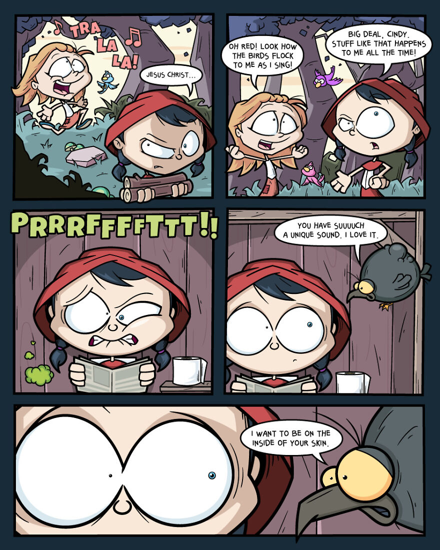 I Have Started A Webcomic Based On 'Red Riding Hood' Called 'Red' I Have Started A Webcomic Based On 'Red Riding Hood' Called 'Red'