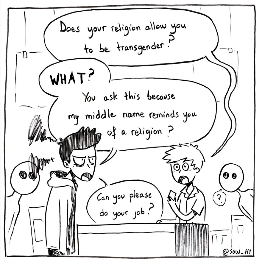 I Draw Comics About My Life As A Transgender Guy