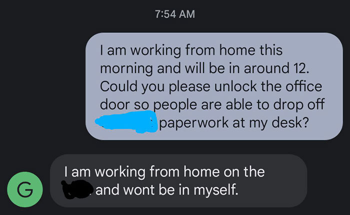 Employee Finds Out The Job They Accepted Wasn't Work-From-Home As Promised, Quits In Style