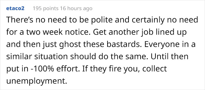 Employee Finds Out The Job They Accepted Wasn't Work-From-Home As Promised, Quits In Style