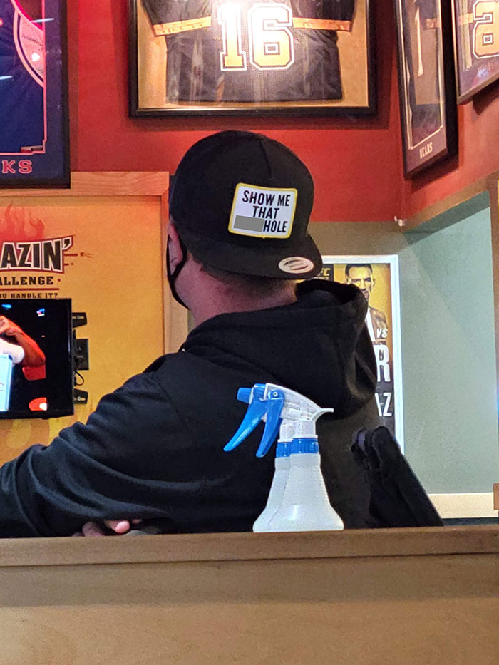 Wearing This Around Kids At Buffalo Wild Wings