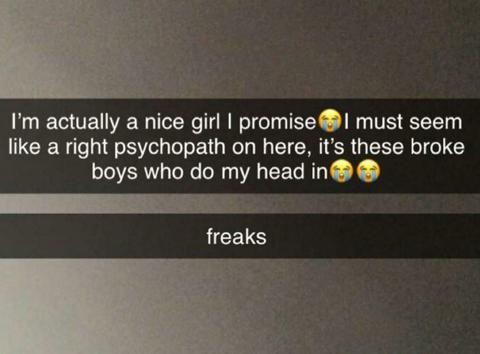 I'm Actually A Nice Girl, Provided You Have Money!