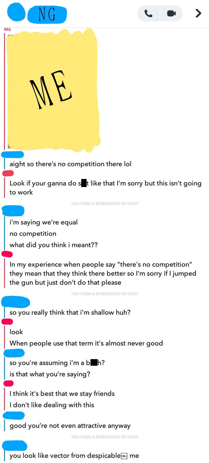 My BF And I Are Polyamorous, These Are Some Screenshots From A Girl He's Been Talking With Lmao (BF Is Pink)