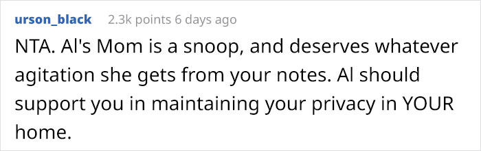 Woman Finds Out Her Fiance&rsquo;s Mom Snoops Around Her Stuff, So She Leaves Hilariously Embarrassing Notes Around The House