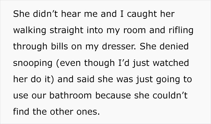 Mother-In-Law Always Snoops Around The House, So The Wife Decided To Plant A Glitter Bomb Mother-In-Law Always Snoops Around The House, So The Wife Decided To Plant A Glitter Bomb