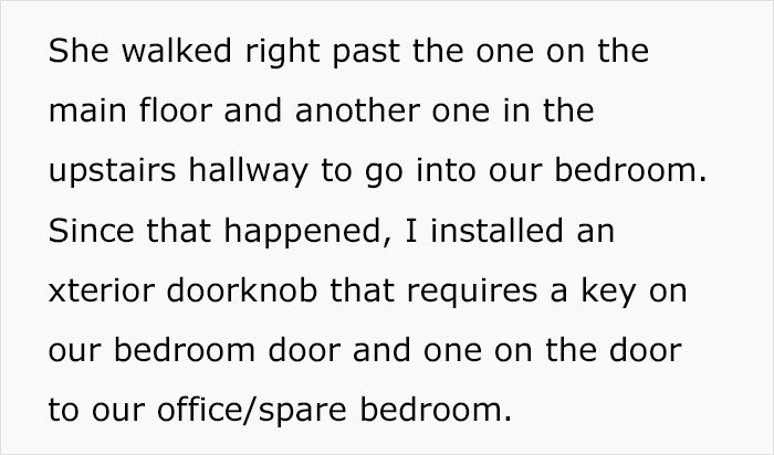 Mother-In-Law Always Snoops Around The House, So The Wife Decided To Plant A Glitter Bomb Mother-In-Law Always Snoops Around The House, So The Wife Decided To Plant A Glitter Bomb