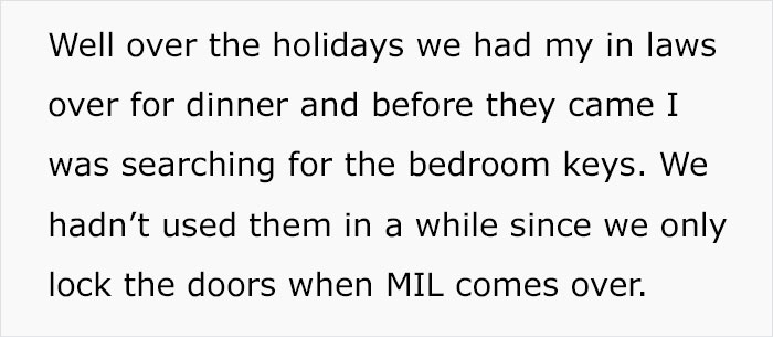 Mother-In-Law Always Snoops Around The House, So The Wife Decided To Plant A Glitter Bomb Mother-In-Law Always Snoops Around The House, So The Wife Decided To Plant A Glitter Bomb