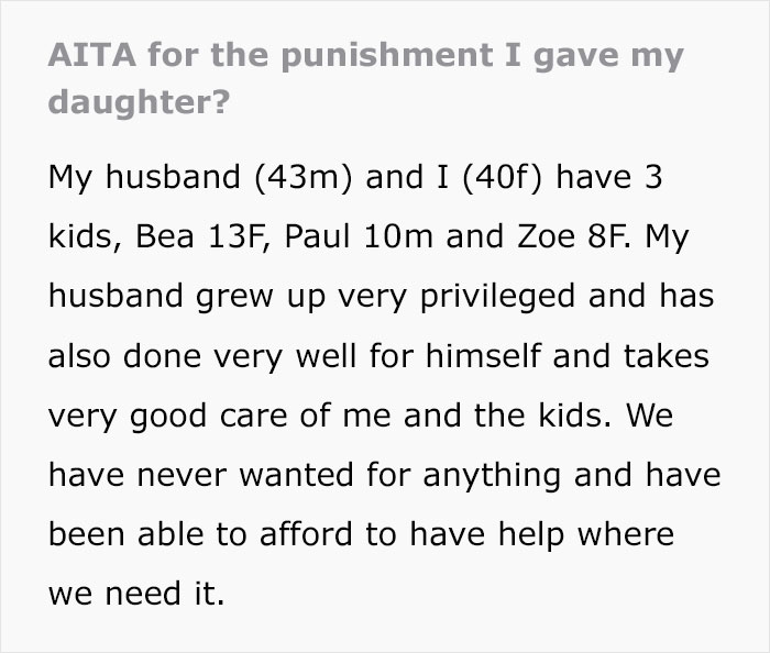 Mother "Saw Red" After She Heard How Her Daughter Talks With Her Nanny, Comes Up With Punishment That MIL Is Not Happy About