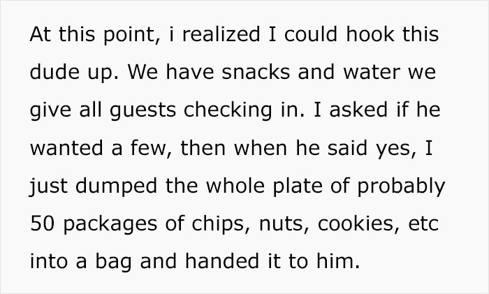 Homeless Man Comes To Hotel Front Desk At Night To Ask About Transit Schedules, Ends Up Showered With Hotel Supplies Stolen By Receptionist