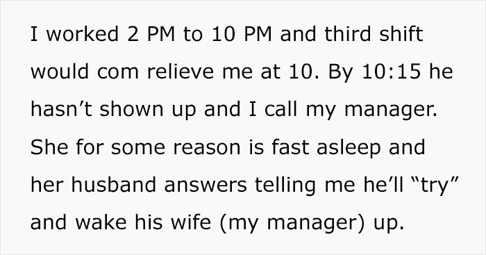 &ldquo;Do Not Tell Anyone About Last Night&rdquo;: Manager Won&rsquo;t Pick Up Her Phone So Gas Station Employee Leaves The Store Unlocked Because Nobody Showed Up To Relieve Them