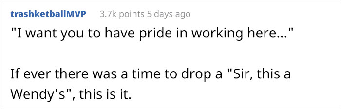 Employee Shares The Wildest Rules That The 'Five Guys' Manager Expects Everybody To Follow
