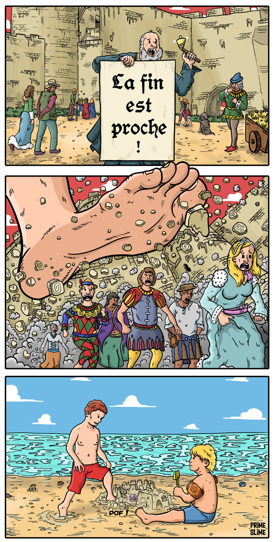 French Artist Makes Dark Comics With Unexpected Endings (25 Comics)