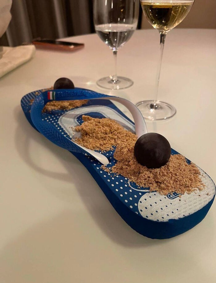 Got Sandy Feet As A Dessert