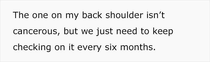 Wife Circled Her Husband's Moles Before He Went To The Doctor, He Came Back With Notes On His Body