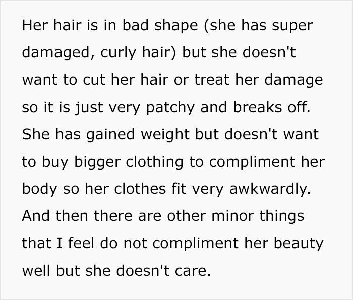 Woman Does Not Agree That Men Have A 'Right' Not To Be Attracted To Her, Gets Mad At Friend For Calling Her Out Woman Does Not Agree That Men Have A 'Right' Not To Be Attracted To Her, Gets Mad At Friend For Calling Her Out