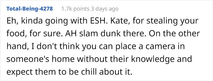 Woman Gets Dramatic When Her Lies Were Exposed After Roommate Installs A Fridge Camera