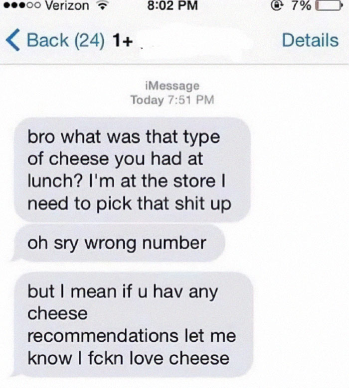 Sorry, Wrong Number.... Anyone?