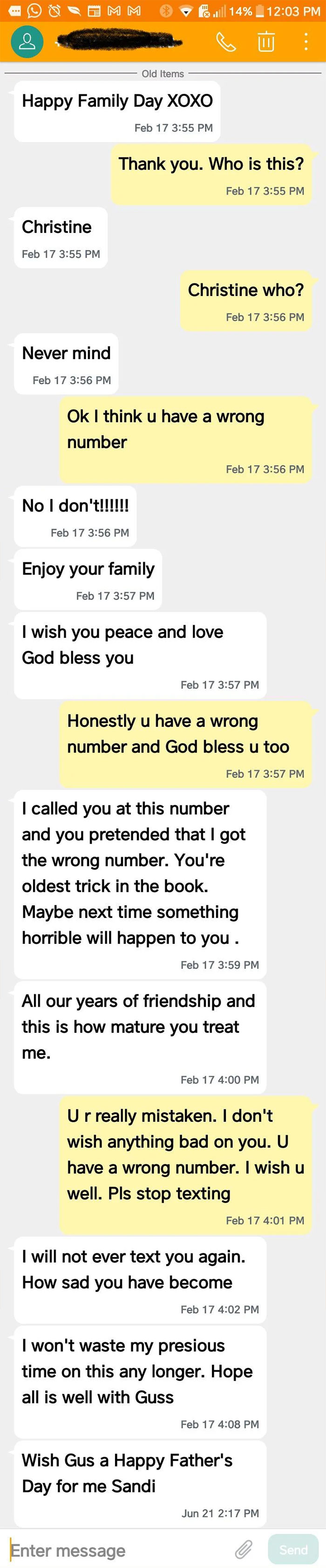 Random Lady Wishes ‘Horrible Things’ On My Mom