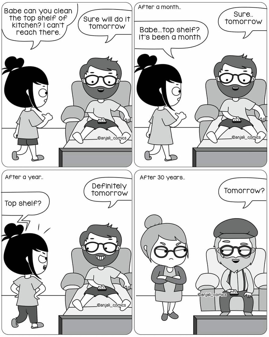 Very Funny Comics By An Artist About Life Together