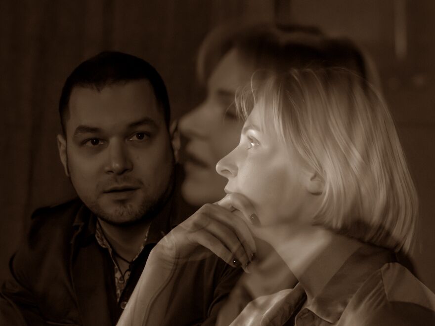 Behind The Scenes, Multi Exposure. Behind The Scenes, Multi Exposure.