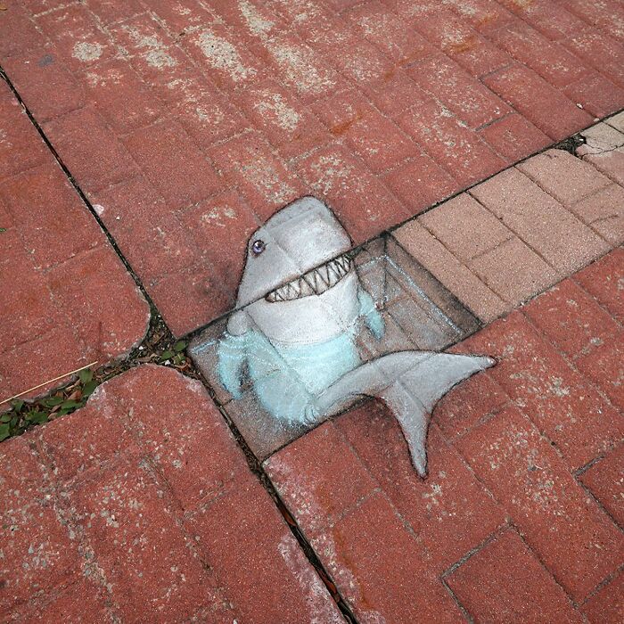 This Artist Continues To Brighten Up The Streets Of His City With His Adorable Chalk Art (130 New Pics)