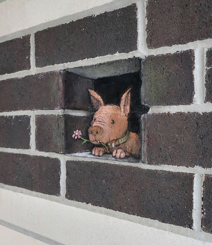 This Artist Continues To Brighten Up The Streets Of His City With His Adorable Chalk Art (130 New Pics)