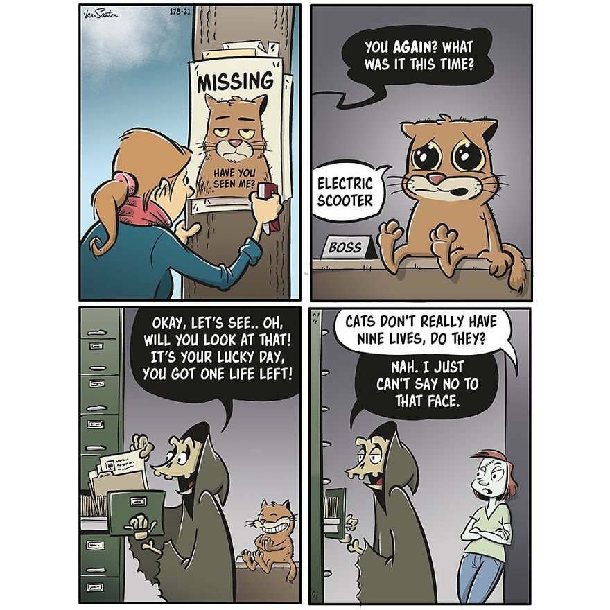 Comics About A Girl In Her Afterlife By Jorgen Van Santen (New Pics)