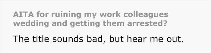 Woman Wonders If She&rsquo;s The Jerk For Causing Newlyweds To Be Taken To A Police Station After The Bride Gets Caught Wearing Her Husband&rsquo;s Ex-Wife&rsquo;s Dress