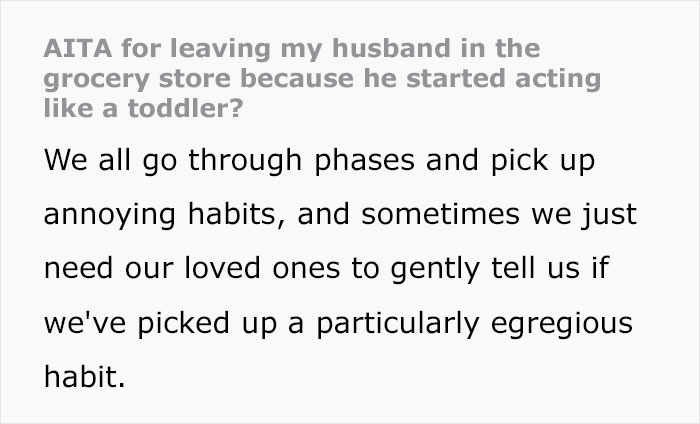 Wife Decides To Leave Husband After She Finds Out That He Kept Annoying Her With Baby Talk For Almost A Year Just To Win A Bet Wife Decides To Leave Husband After She Finds Out That He Kept Annoying Her With Baby Talk For Almost A Year Just To Win A Bet
