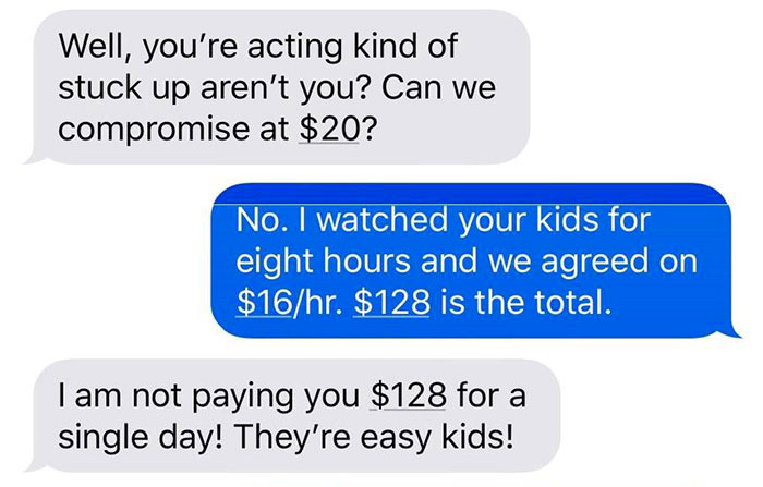 Sister Sent Me This... She Was Blocked Immediately After