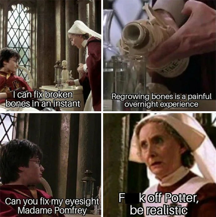 You Should've Atleast Asked, Potter