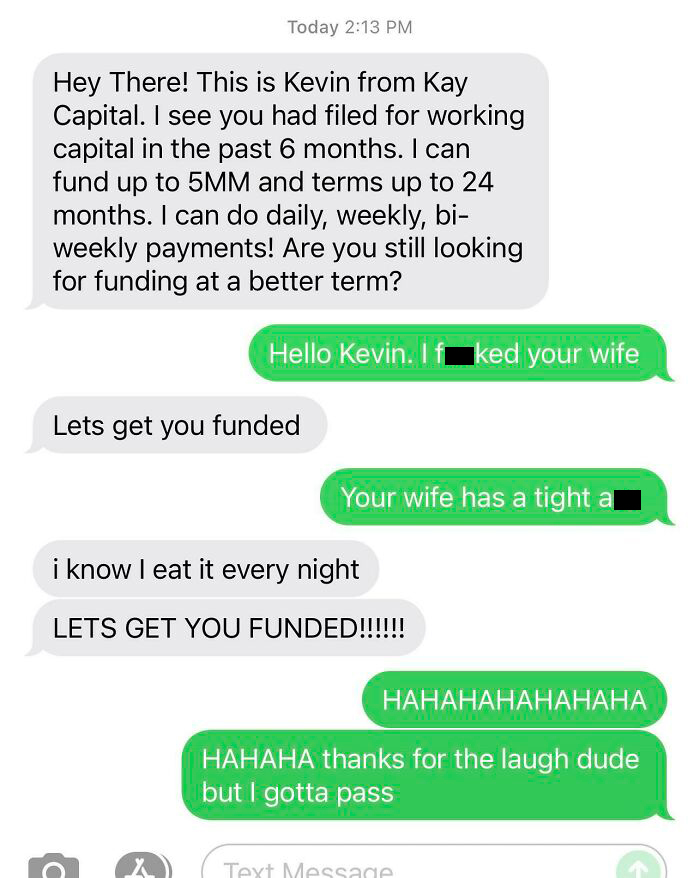 At Least He Had A Sense Of Humor