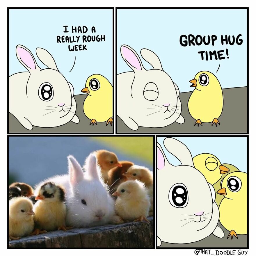 10 Wholesome Animal Comics About Love That Will Make Your Valentine's Day