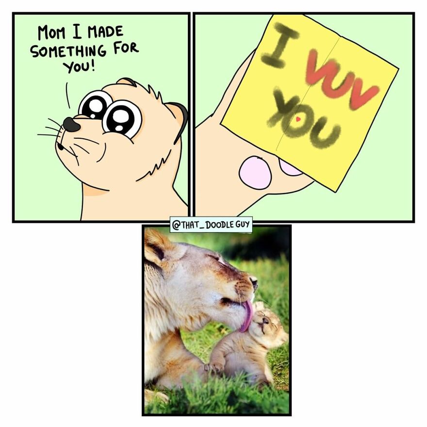10 Wholesome Animal Comics About Love That Will Make Your Valentine's Day