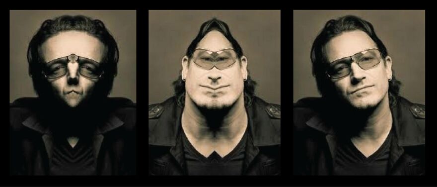 I Created Mirror Images Of Some Famous People