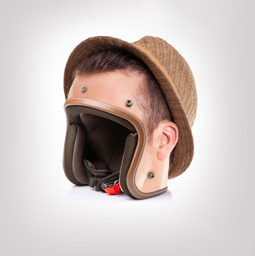 "Skullmet": I Make Helmets That Look Like People's Heads (12 Pics)