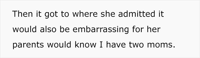 Girlfriend Asks Boyfriend To Show Up At Dinner Hosted By Her Parents With Only One Of His Moms, Guy&rsquo;s Having None Of It And Breaks Up With Her