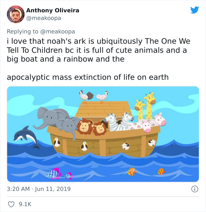 &ldquo;The Error Is Systemic To The Genre, It Seems&rdquo;: Writer Reveals How Noah&rsquo;s Ark Illustrations Frequently Have Gay Pairs Of Animals 