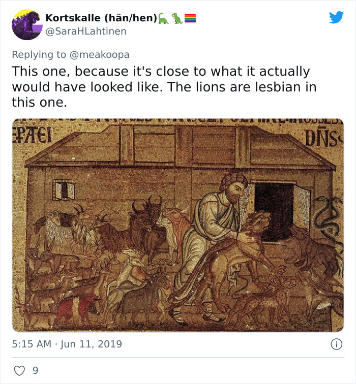 &ldquo;The Error Is Systemic To The Genre, It Seems&rdquo;: Writer Reveals How Noah&rsquo;s Ark Illustrations Frequently Have Gay Pairs Of Animals 