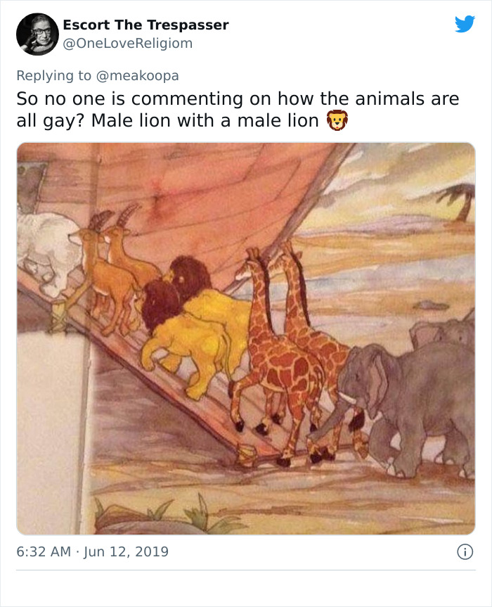 &ldquo;The Error Is Systemic To The Genre, It Seems&rdquo;: Writer Reveals How Noah&rsquo;s Ark Illustrations Frequently Have Gay Pairs Of Animals 