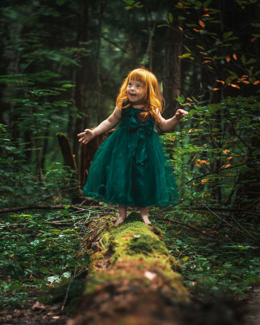 We Adopted A Girl With Down Syndrome A Year Ago, I Love To Photograph Her In Costumes That I Designed (39 Pics)