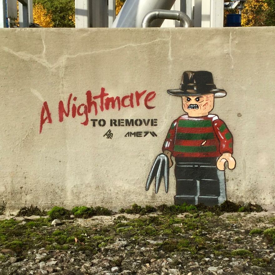 Jps Fights Mental Illness And Addiction By Creating Fun Street Art, And Here Are 46 Of His Best Works